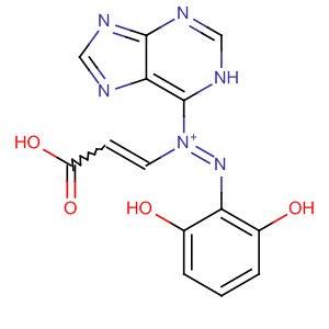 61373-49-7  Diazenium,1-(2-carboxyethenyl)-2-(2,6-dihydroxyphenyl)-1-(1H-purin-6-yl)-