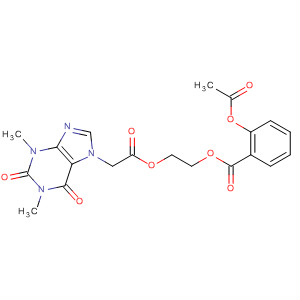 61379-48-4  7H-Purine-7-acetic acid, 1,2,3,6-tetrahydro-1,3-dimethyl-2,6-dioxo-,2-[[2-(acetyloxy)benzoyl]oxy]ethyl ester