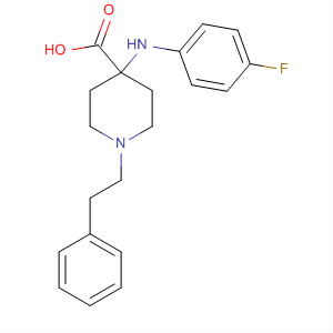 61380-14-1  4-Piperidinecarboxylic acid,4-[(4-fluorophenyl)amino]-1-(2-phenylethyl)-