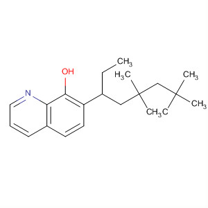 61380-77-6  8-Quinolinol, 7-(1-ethyl-3,3,5,5-tetramethylhexyl)-