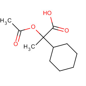 61402-64-0  Cyclohexaneacetic acid, 2-(acetyloxy)-2-methyl-, cis-