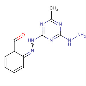 61404-20-4  Benzaldehyde, (4-hydrazino-6-methyl-1,3,5-triazin-2-yl)hydrazone