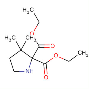 61406-77-7  2,2-Pyrrolidinedicarboxylic acid, 3,3-dimethyl-, diethyl ester