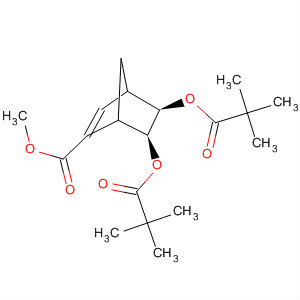 61407-64-5  Bicyclo[2.2.1]hept-2-ene-2-carboxylic acid,5,6-bis(2,2-dimethyl-1-oxopropoxy)-, methyl ester, (5-exo,6-endo)-