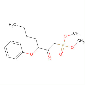 61408-52-4  Phosphonic acid, (2-oxo-3-phenoxyheptyl)-, dimethyl ester
