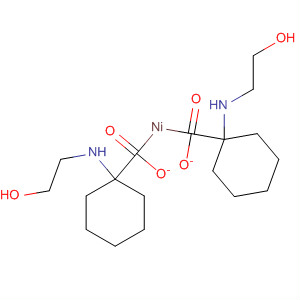 61411-97-0  Nickel, bis[1-[(2-hydroxyethyl)amino]cyclohexanecarboxylato]-