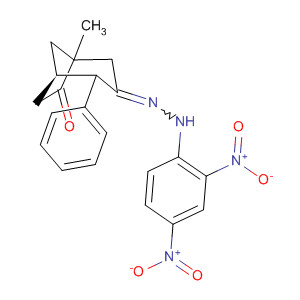 61414-93-5  Bicyclo[3.2.1]octan-6-one, 5-methyl-2-phenyl-,(2,4-dinitrophenyl)hydrazone, endo-