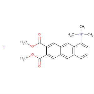 61415-84-7  1-Anthracenaminium, 6,7-bis(methoxycarbonyl)-N,N,N-trimethyl-,iodide