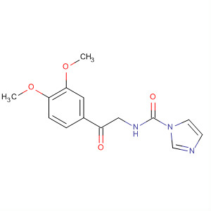 61416-38-4  1H-Imidazole-1-carboxamide, N-[2-(3,4-dimethoxyphenyl)-2-oxoethyl]-