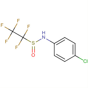 61424-49-5  Ethanesulfinamide, N-(4-chlorophenyl)-1,1,2,2,2-pentafluoro-