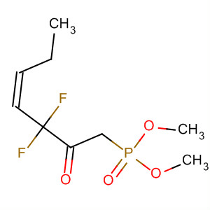 61427-19-8  Phosphonic acid, (3,3-difluoro-2-oxo-4-heptenyl)-, dimethyl ester, (Z)-