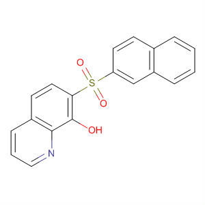 61430-97-5  8-Quinolinol, 7-(2-naphthalenylsulfonyl)-