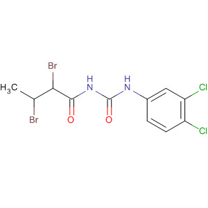 61439-22-3  Butanamide, 2,3-dibromo-N-[[(3,4-dichlorophenyl)amino]carbonyl]-