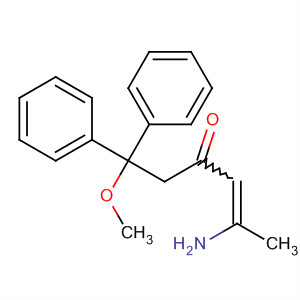 61449-27-2  4-Hexen-3-one, 5-amino-1-methoxy-1,1-diphenyl-