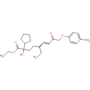 61451-06-7  Cyclopentaneheptanoic acid,2-hydroxy-5-[4-(4-methylphenoxy)-3-oxo-1-butenyl]-, ethyl ester