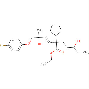 61451-09-0  Cyclopentaneheptanoic acid,2-[4-(4-fluorophenoxy)-3-hydroxy-3-methyl-1-butenyl]-5-hydroxy-, ethylester