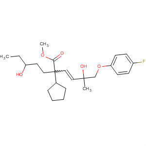 61451-22-7  Cyclopentaneheptanoic acid,2-[4-(4-fluorophenoxy)-3-hydroxy-3-methyl-1-butenyl]-5-hydroxy-, methylester