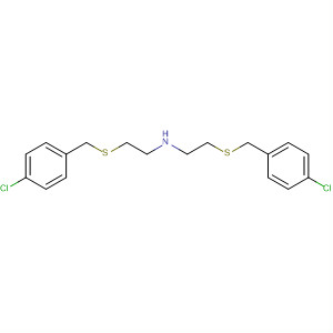 61455-06-9  Ethanamine,2-[[(4-chlorophenyl)methyl]thio]-N-[2-[[(4-chlorophenyl)methyl]thio]ethyl]-
