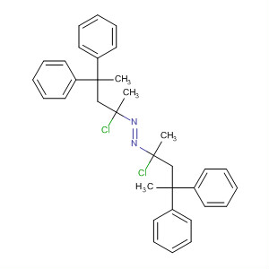 61455-22-9  Diazene, bis(1-chloro-1-methyl-3,3-diphenylbutyl)-