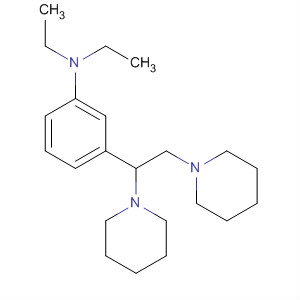 61456-70-0  Benzenamine, 3-(di-1-piperidinylmethyl)-N,N-diethyl-