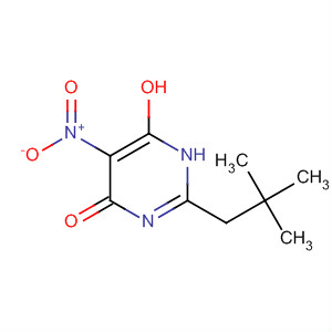 61456-93-7  4(1H)-Pyrimidinone, 2-(2,2-dimethylpropyl)-6-hydroxy-5-nitro-