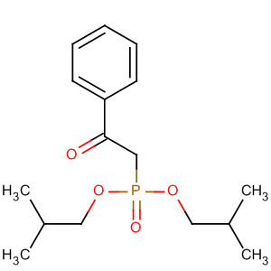 61463-80-7  Phosphonic acid, (2-oxo-2-phenylethyl)-, bis(2-methylpropyl) ester