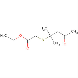 61464-29-7  Acetic acid, [(1,1-dimethyl-3-oxobutyl)thio]-, ethyl ester