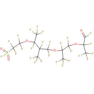 61479-78-5  Propanoyl fluoride,2,3,3,3-tetrafluoro-2-[1,1,2,3,3,3-hexafluoro-2-[1,1,2,3,4,4,4-heptafluoro-3-[1,1,2,2-tetrafluoro-2-(fluorosulfonyl)ethoxy]-2-(trifluoromethyl)butoxy]propoxy]-