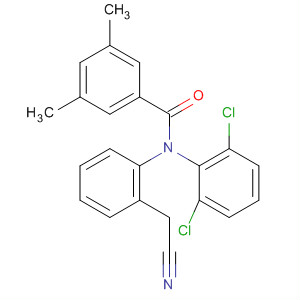61492-90-8  Benzamide,N-[2-(cyanomethyl)phenyl]-N-(2,6-dichlorophenyl)-3,5-dimethyl-