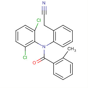 61492-95-3  Benzamide,N-[2-(cyanomethyl)phenyl]-N-(2,6-dichlorophenyl)-2-methyl-