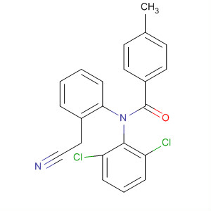 61492-96-4  Benzamide,N-[2-(cyanomethyl)phenyl]-N-(2,6-dichlorophenyl)-4-methyl-