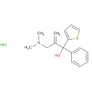 61496-18-2  2-Thiophenemethanol, a-[1-[(dimethylamino)methyl]ethenyl]-a-phenyl-,hydrochloride