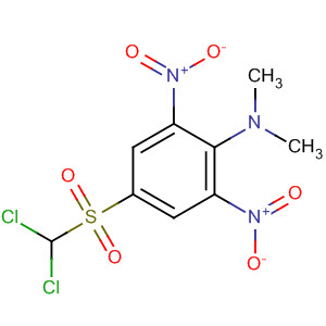 61497-32-3  Benzenamine, 4-[(dichloromethyl)sulfonyl]-N,N-dimethyl-2,6-dinitro-