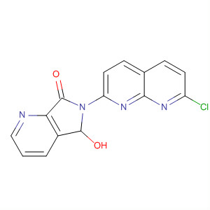 61500-89-8  7H-Pyrrolo[3,4-b]pyridin-7-one,6-(7-chloro-1,8-naphthyridin-2-yl)-5,6-dihydro-5-hydroxy-