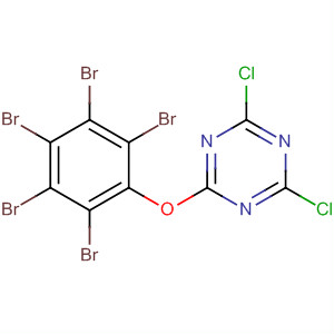 61503-49-9  1,3,5-Triazine, 2,4-dichloro-6-(pentabromophenoxy)-