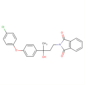 61510-88-1  1H-Isoindole-1,3(2H)-dione,2-[3-[4-(4-chlorophenoxy)phenyl]-3-hydroxybutyl]-