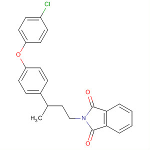 61511-27-1  1H-Isoindole-1,3(2H)-dione, 2-[3-[4-(4-chlorophenoxy)phenyl]butyl]-