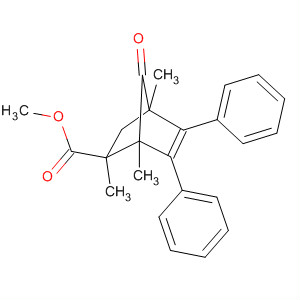 61515-23-9  Bicyclo[2.2.1]hept-5-ene-2-carboxylic acid,1,2,4-trimethyl-7-oxo-5,6-diphenyl-, methyl ester