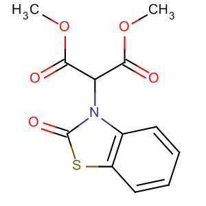 61516-71-0  Propanedioic acid, (2-oxo-3(2H)-benzothiazolyl)-, dimethyl ester