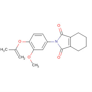 61517-42-8  1H-Isoindole-1,3(2H)-dione,4,5,6,7-tetrahydro-2-[3-methoxy-4-(2-propenyloxy)phenyl]-