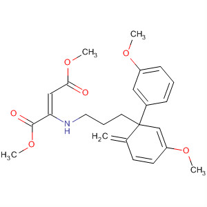 61528-30-1  2-Butenedioic acid,2-[[2-[3-methoxy-1-(3-methoxyphenyl)-6-methylene-2,4-cyclohexadien-1-yl]ethyl]methylamino]-, dimethyl ester, (Z)-