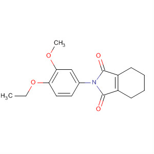 61538-13-4  1H-Isoindole-1,3(2H)-dione,2-(4-ethoxy-3-methoxyphenyl)-4,5,6,7-tetrahydro-