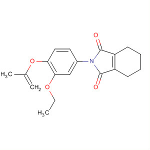 61538-14-5  1H-Isoindole-1,3(2H)-dione,2-[3-ethoxy-4-(2-propenyloxy)phenyl]-4,5,6,7-tetrahydro-