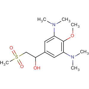 61544-44-3  Benzenemethanol,3,5-bis(dimethylamino)-4-methoxy-a-[(methylsulfonyl)methyl]-