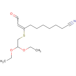 61546-13-2  8-Decenenitrile, 8-[(2,2-diethoxyethyl)thio]-10-oxo-