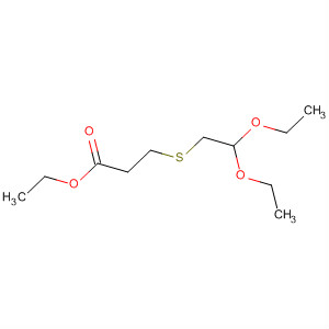 61546-43-8  Propanoic acid, 3-[(2,2-diethoxyethyl)thio]-, ethyl ester