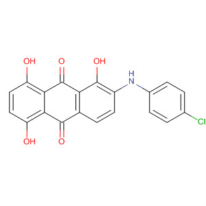 61548-24-1  9,10-Anthracenedione, 2-[(4-chlorophenyl)amino]-1,5,8-trihydroxy-