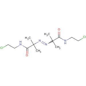 61551-70-0  Propanamide, 2,2'-azobis[N-(2-chloroethyl)-2-methyl-