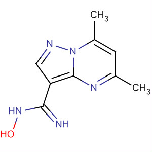 61552-51-0  Pyrazolo[1,5-a]pyrimidine-3-carboximidamide, N-hydroxy-5,7-dimethyl-