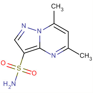61552-53-2  Pyrazolo[1,5-a]pyrimidine-3-sulfonamide, 5,7-dimethyl-